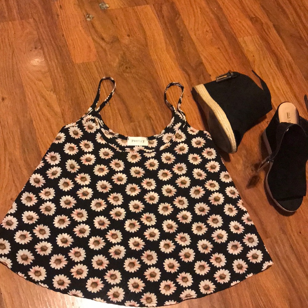 Flower shirt size Medium